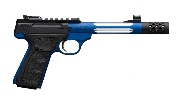 Browning Arms Company Buckmark Pls Lt Comp 22Lr Bl # Blue Anodized | 5.9″ Thd Bbl 051551490