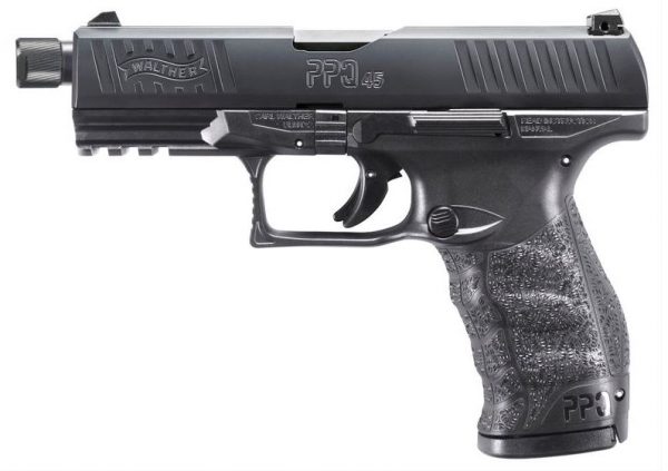Walther Arms Ppq M2 45Acp 12+1 4.9″ Blk Tb 2829231 | Threaded Bbl 2829231