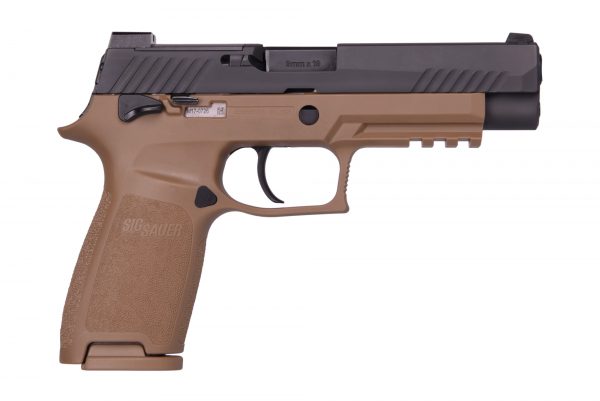 Sig Sauer Inc. P320 M17 9Mm Blk/Coy 17+1 Sfty 320F-9-Rt-M17-Ms|Manual Safety 320F 9 Rt M17 Ms