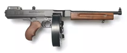 Auto-Ordnance – Thompson 1927A-1 Deluxe 45Acp Pistol Includes 50Rd Drum Magazine