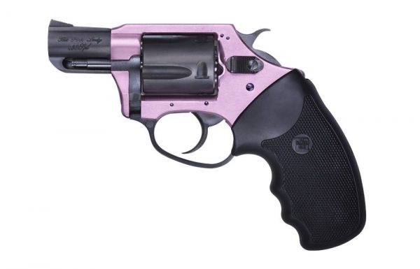 Charter Arms Pink Lady 38Spc Pink/Blk 2″ Rubber Grips / 5-Shot Ch53835