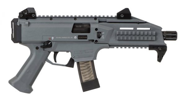 Cz-Usa Scorpion Pistol 9Mm Grey 20+1 Adjustable Sights 20+1 Cz91356