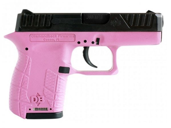 Diamondback Firearms Db380 380Acp Bl/Pink 2.8″ 6+1 Dbpink