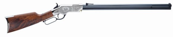 Henry Repeating Arms Orig Henry 44-40 Slvr Dlx Engr Silver Deluxe Engraved H011Sd