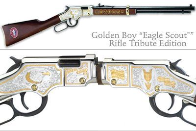 Henry Repeating Arms Golden Boy Eagle Scout Ed 22Lr Hnh004Es 1