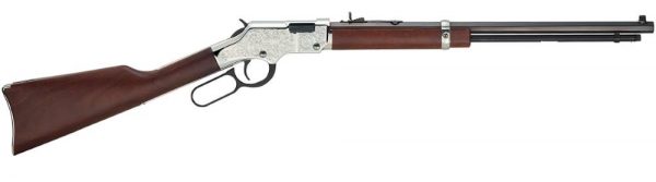 Henry Repeating Arms Silver Eagle 17Hmr Bl/Wd Walnut Stock | Nickel Receiver Hnh004Sev