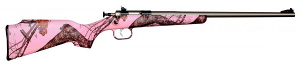 Keystone Sporting Arms Crickett 22Lr Ss/Pink Blaze Mossy Oak Pink Blaze Camo Ksa2164 Scaled