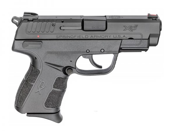 Springfield Armory Xd-E 9Mm Black 3.8″ 9+1 Safety Includes 8Rd &Amp; 9Rd Magazine Sfxde9389B