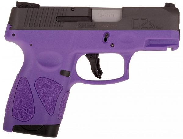Taurus G2S 9Mm Blk/Dk Purple 3.2″ 7+1 1-G2S931Dp Tag2Sdpb