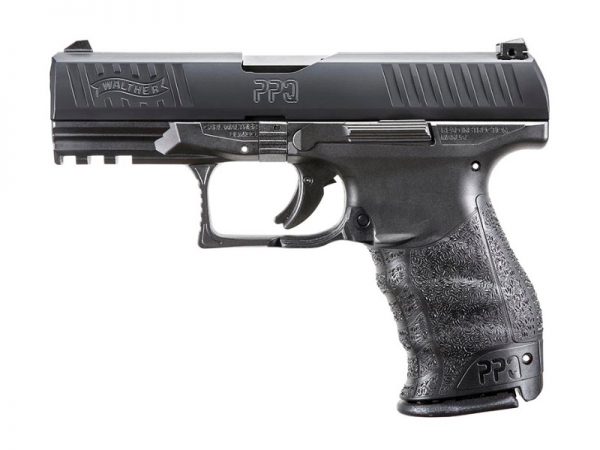 Carl Walther / Walther Arms Ppq M1 9Mm Black 15+1 4″ 2795400 Paddle Mag Release Wa2795400
