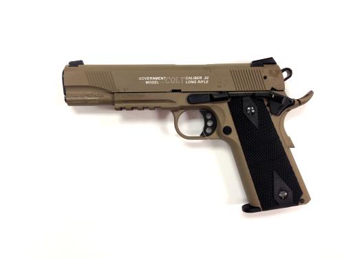 Walther Arms Colt 1911A1 Rail 22Lr 12+1 Fde 5170310 Flat Dark Earth Wa5170310