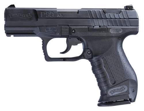 Walther Arms P99As 9Mm Black 15+1 2796325 Waltherp99Black