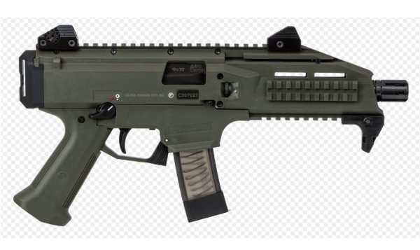 Cz-Usa Scorpion Pistol 9Mm Odg 20+1 Adjustable Sights 20+1 Cz91355