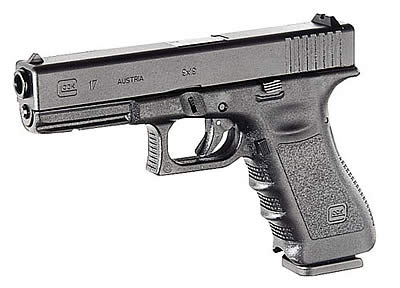 Glock G17 G3 9Mm 10+1 4.49″ Fs 2-10Rd Mags | Accessory Rail Glock17 Angled