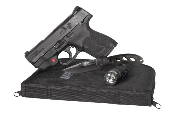 Smith And Wesson M&Amp;P9 Shield M2.0 Edc 9Mm Lsr 12395|Ct Red Laser|Manual Sfty Sm12395