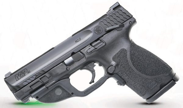 Smith &Amp; Wesson M&Amp;P40 M2.0 Cpct 40Sw Lasr Sfty 12416|Ct Green Laser|Safety Sm12416