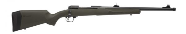 Savage Arms 110 Hog Hunt 308 Bl/Sy 20″ Tb 57019|5/8X24 Tpi|Green Syn Stk Sv57019