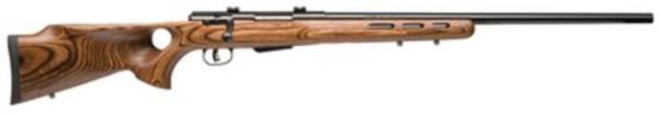 Savage Model 25 Lightweight Varminter T .222 Remington 24 Inch Barrel Satin Blue Finish Detachable Box Magazine Brown Laminate Thumbhole Stock 4 Round 011356191427 68093.1575690092