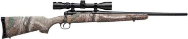 Savage Arms Axis Xp Youth Package .223 Remington 20&Quot; Barrel Matte Black Synthetic Stock Realtree Xtra Camouflage Finish 4Rds Includes 3-9X40Mm Riflescope Mounted 011356199720 56100.1578439795
