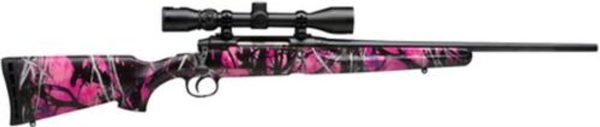 Savage Arms Axis Xp Youth Package .223 Remington 20&Quot; Barrel Matte Black Synthetic Stock Muddy Girl Camouflage Finish 4Rds Includes 3-9X40Mm Riflescope Mounted 011356199751 33331.1578439778
