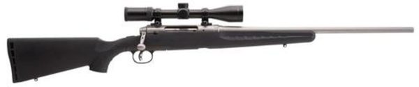 Savage Axis Ii 308 Winchester, With 3X9X40 Scope, 22&Quot; Barrel, Stainless Steel, 4+1, Synthetic Black 011356225450 06093.1575659448