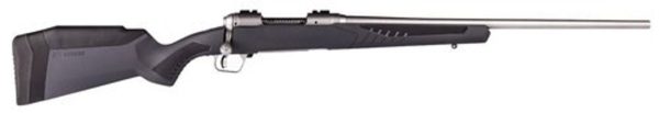 Savage 10/110 Storm 338 Winchester Magnum, 24&Quot; Barrel, Stainless Steel,, , Accufit Gray Stock, 3 Rd 011356570490 58020.1605803100