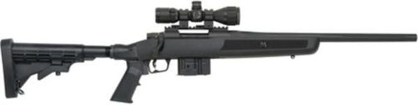 Mossberg Mvp Flex Rifle 7.62Mm Nato 18.5&Quot; Medium Bull Fluted Barrel, Picatinny Rail, 3-9X32Mm Riflescope With Illuminated Reticle 015813277532 09884.1575693195