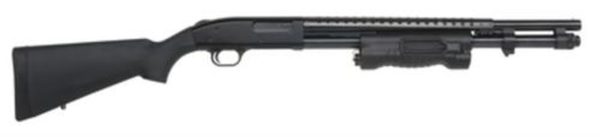 Mossberg Model 590 With Tactical Light Forend By Insight 12 Gauge 3 Inch Chamber 20 Inch Blued Barrel Black Synthetic Stock 8 Round 015813506465 49647.1575695814