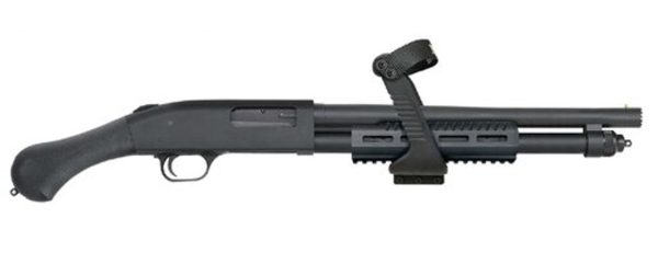 Mossberg 590 Shock N' Saw, 12Ga, 14.375&Quot;, 3&Quot;, 5Rd, Synthetic Black Raptor Grip, Blued 015813506472 66985.1575703827