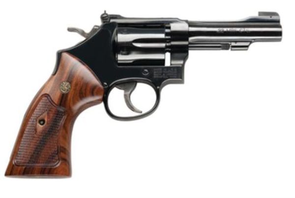 Smith &Amp; Wesson 48 Classic 22 Magnum 4 Inch Blued Barrel Wood Grips 6 Round 022188142259 02234.1588878608