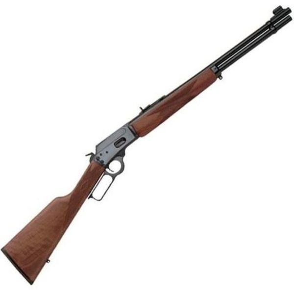 Marlin 1894, Lever Action, 45 Long Colt, 20&Quot;, Blued, Straight Walnut, Right Hand, Semi-Buckhorn, Hood Front, 10Rd 026495704452 31585.1594828279