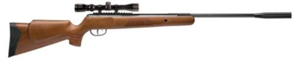 Crosman Air Guns Nitro Venom Air Rifle .22 Caliber Hardwood Beavertail Stock With 3-9X32Mm Centerpoint Scope 028478134676 79747.1575678884