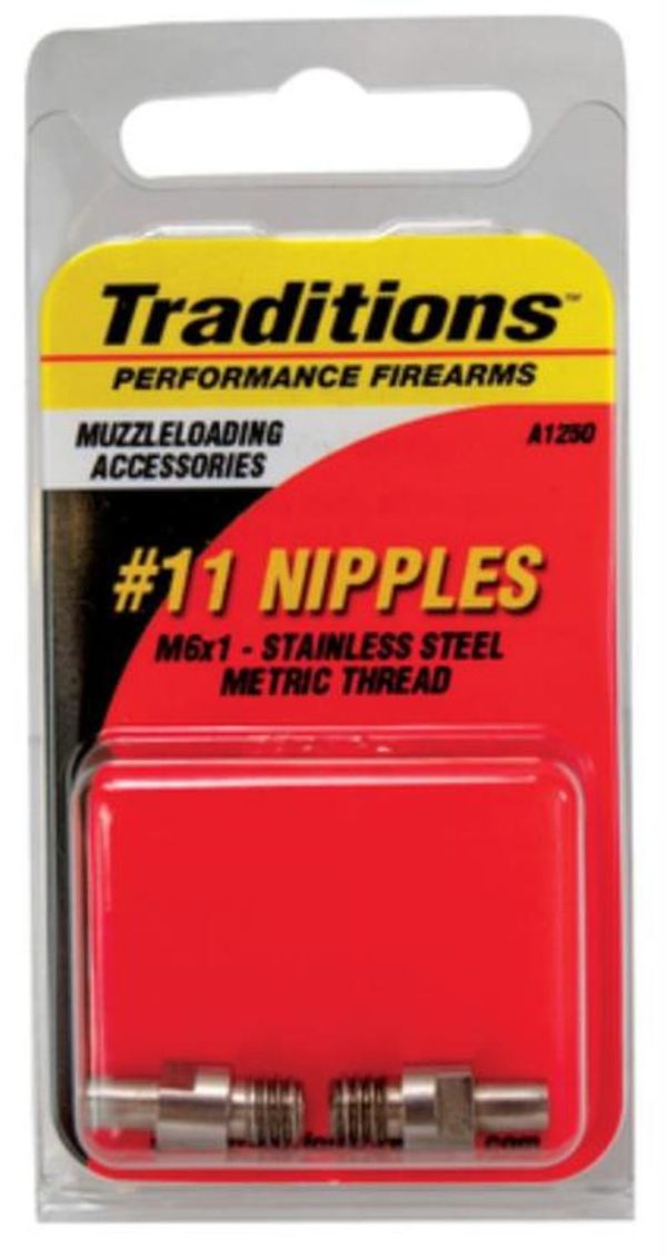 Traditions Loading &Amp; Shooting Nipples M6X1 Threads &Amp; No. 11 Caps St 040589125008 34563.1575657625