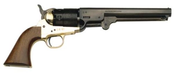 Traditions 1851 Colt 44 7.5&Quot; Barrel Hammer/Blade Walnut Grips Stock, Black Powder, No Ffl Needed 040589185118 43615.1589386911
