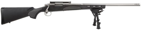 Remington Model 700 Vtr Ss .308 Winchester 22 Stainless Barrel Rail Bipod Black Stock, Gray Grip Panels 047700843582 08738.1568231342