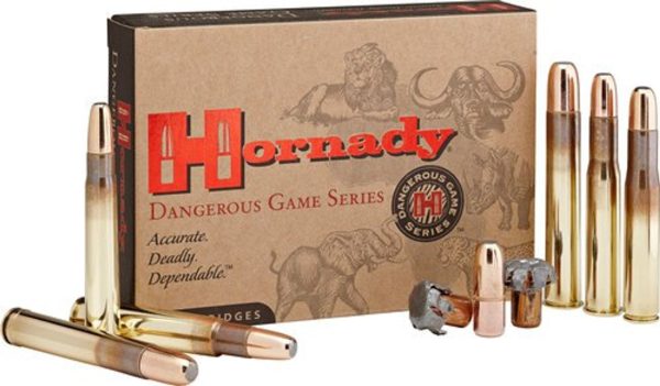 Hornady Dangerous Game 458 Lott 500Gr Dangerous Game Expanding, 20Rd Box 090255826142 24552.1596211775