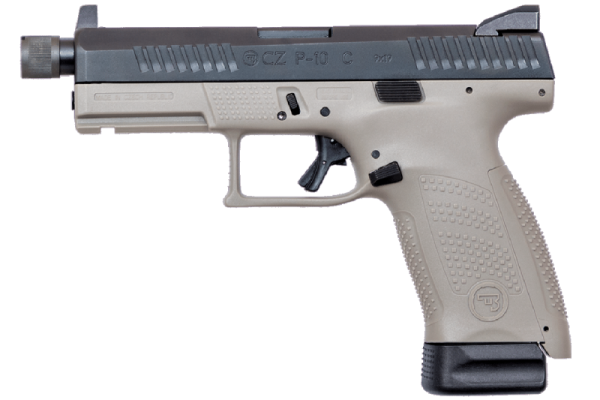 Cz P-10 Compact 9Mm 15Rds Tb Suppressor-Ready 4.61-Inches 107803