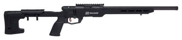 Savage B22 Magnum Precision, 22 Wmr, 18&Quot; Threaded Barrel, Black Color, Black Mdt Chassis, 10Rd, Detachable Box Magazine, Accutrigger 118665 62390.1588792191