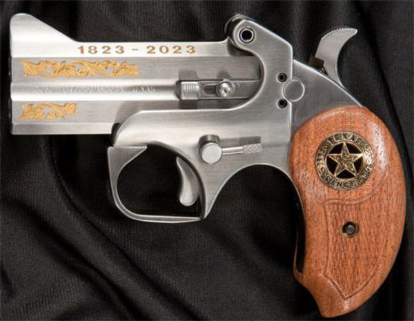 Bond Arms Texas Ranger 200Th Anniversary .45 Colt/410 Ga, 3.50&Quot;, Gold Leafing, Ss, 2Rd 413589 81721.1575489846
