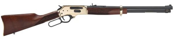 Henry Side Gate Lever 35 Remington, 20&Quot; Barrel, American Walnut Stock, Brass Receiver, Blued Barrel, 5Rd 619835060488 84635.1575707793