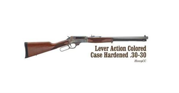 Henry Repeating Arms, Lever Action Rifle, 30-30, 20&Quot; Octagon Barrel, Color Case Hardened Receiver, Walnut Stock, 5Rd, Adjustable Sights 619835090034 30015.1608518361