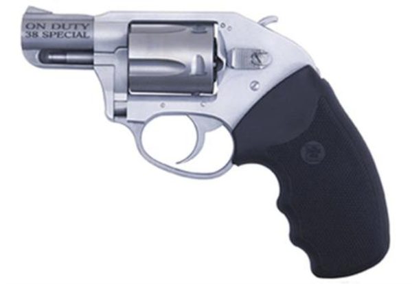 Charter Arms On Duty Compact, .38 Special +P, 2&Quot; Barrel, 5Rd, Matte Black/Stainless 678958538106 72382.1575688393