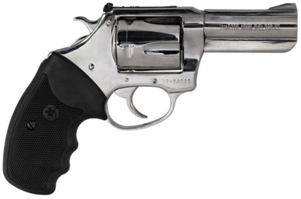 Charter Arms Mag Pug Revolver, .357 Mag, 3&Quot;, 5Rd, Black Rubber Grip, Polished Stainless 678958735390 92650.1575703489