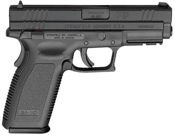 Springfield Xd Full Size With Thumb Safety 45 Acp 4&Quot; Barrel Black 10Rd 706397899981 99236.1575693844