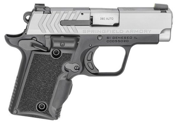 Springfield 911 380 Acp, Stainless Steel, Green Laser, 6Rd 706397919252 80931.1575700531