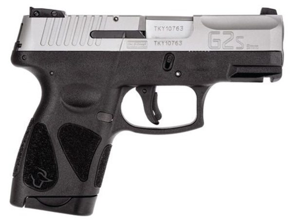 Taurus G2S Slim Pistol, 9Mm, 3.25&Quot; Barrel, Polymer Frame, Ss Slide, Fixed Front Sight, Adjustable Rear, 7 Rd Mag 725327616290 28972.1575701932