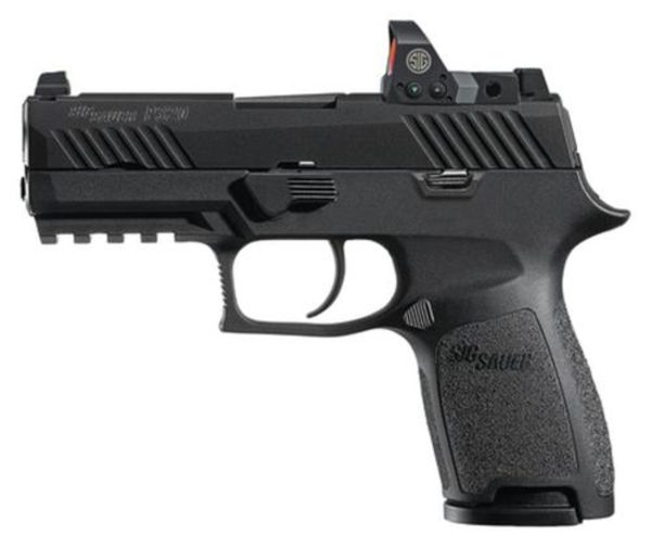 Sig P320 Compact Rx Romeo1 Sight 9Mm, 3.9&Quot;, Black Stainless, No Manual Safety, 15Rd Mag 798681572045 33506.1575700611