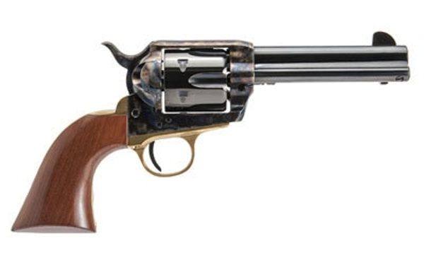 Cimarron Pistolero Revolver, Single Action, 357 Mag/38 Special, 4.75&Quot; Barrel, Steel Frame, Black, Walnut Grips, 6Rd Ppp357 844234129942 09372.1578444032