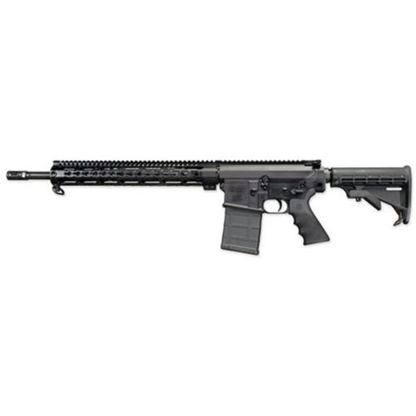 Windham Weaponry Src-308 Midwest Key Mod .308 Winchester 18&Quot; Fluted Barrel A2 Flash Suppressor Magpul Moe 6-Position Telestock Black 20Rd 848037028358 03336.1575689266