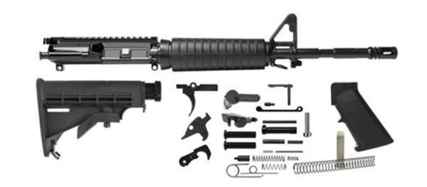 Del-Ton Rifle Kit M4 16&Quot; Barrel Black 848456002076 77658.1544151019